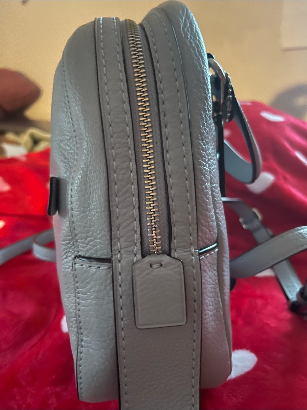 Coach New York - Andi Pebble Leather Convertible Mini Backpack in Light Blue - Picture 4 of 12